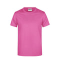 T-shirt Basic-t Man 150 rosa / S - personalizzabile con logo
