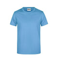 T-shirt Basic-t Man 180 azzurro / S - personalizzabile con logo