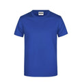T-shirt Basic-t Man 180 blu / S - personalizzabile con logo