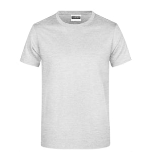 T-shirt Basic-t Man 180 grigio / S - personalizzabile con logo