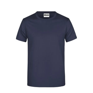 T-shirt Basic-t Man 180 navy / S - personalizzabile con logo