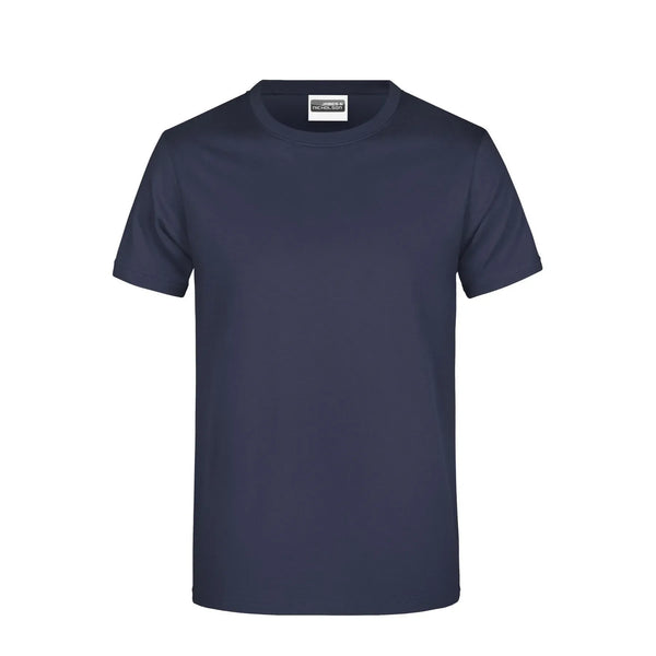T-shirt Basic-t Man 180 navy / S - personalizzabile con logo