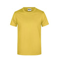 T-shirt Basic-t Man 180 yellow / S - personalizzabile con logo