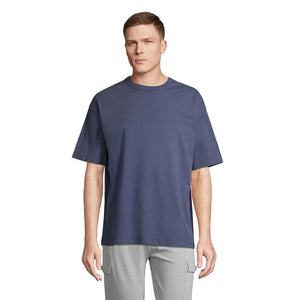 T-Shirt Boxy Men  Oversize Denim / S - personalizzabile con logo