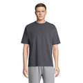 T-Shirt Boxy Men  Oversize Grigio Topo / S - personalizzabile con logo