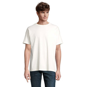 T-Shirt Boxy Men  Oversize natural / S - personalizzabile con logo