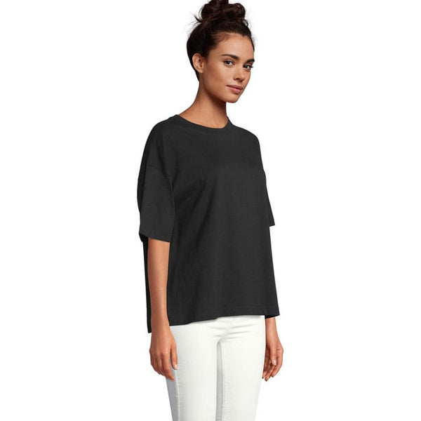 T-Shirt Boxy Women  Oversize - personalizzabile con logo
