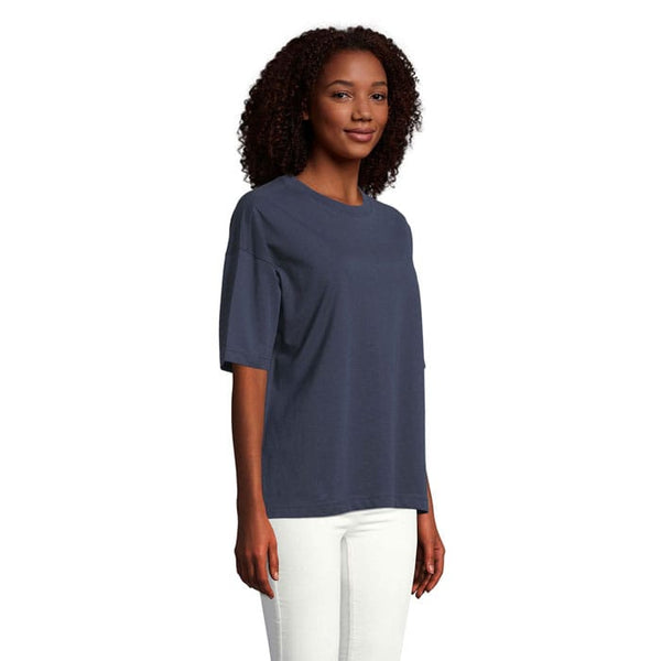 T-Shirt Boxy Women  Oversize - personalizzabile con logo