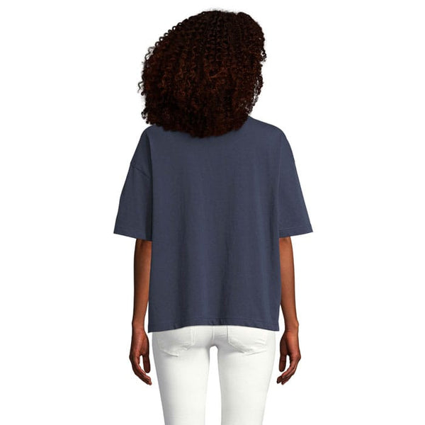 T-Shirt Boxy Women  Oversize - personalizzabile con logo