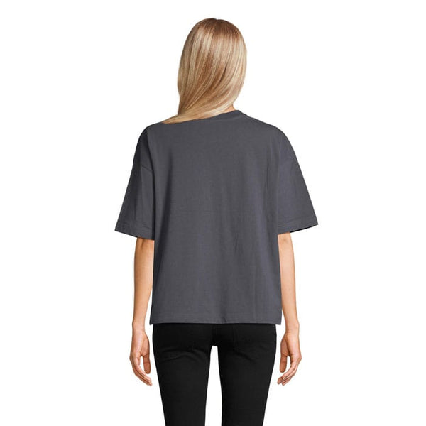 T-Shirt Boxy Women  Oversize - personalizzabile con logo