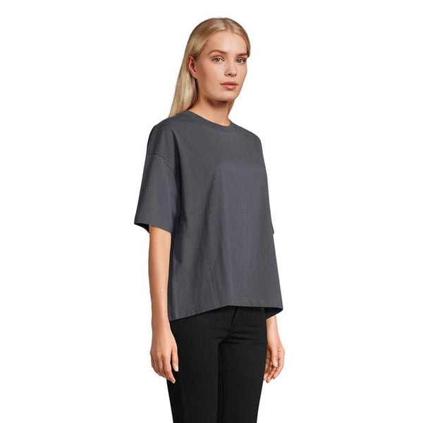 T-Shirt Boxy Women  Oversize - personalizzabile con logo