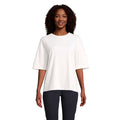 T-Shirt Boxy Women  Oversize natural / XS - personalizzabile con logo