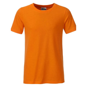 T-shirt Boys Basic-t arancione / XS - personalizzabile con logo