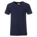 T-shirt Boys Basic-t blu / XS - personalizzabile con logo