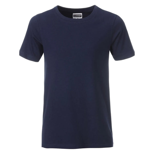 T-shirt Boys Basic-t blu / XS - personalizzabile con logo