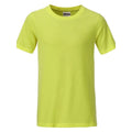 T-shirt Boys Basic-t giallo / XS - personalizzabile con logo