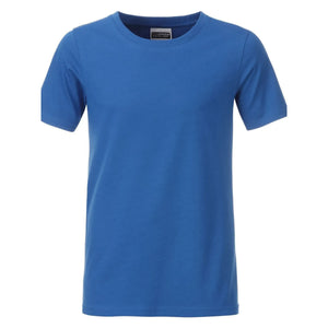 T-shirt Boys Basic-t grigio / XS - personalizzabile con logo