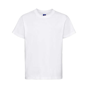 T-shirt Childrens Classic bianco / 1/2 - personalizzabile con logo