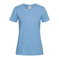 T-shirt Classic-t Fitted Women azzurro / XS - personalizzabile con logo