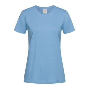 T-shirt Classic-t Fitted Women azzurro / XS - personalizzabile con logo