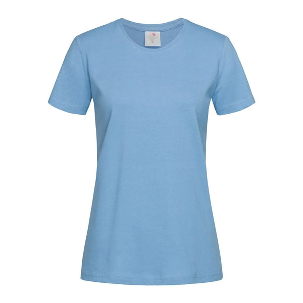 T-shirt Classic-t Fitted Women azzurro / XS - personalizzabile con logo