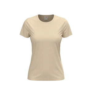 T-shirt Classic-t Fitted Women beige / XS - personalizzabile con logo