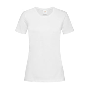 T-shirt Classic-t Fitted Women bianco / XS - personalizzabile con logo