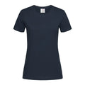 T-shirt Classic-t Fitted Women blu / XS - personalizzabile con logo