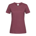 T-shirt Classic-t Fitted Women bordeaux / XS - personalizzabile con logo