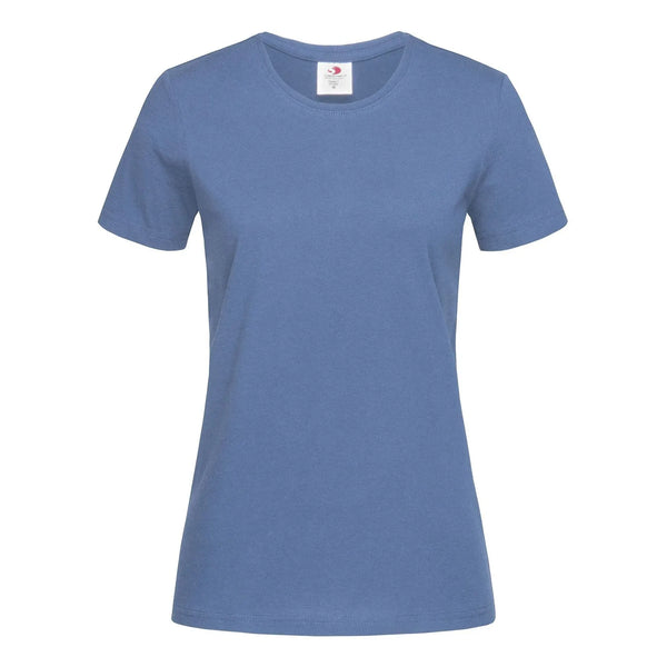 T-shirt Classic-t Fitted Women denim blue / XS - personalizzabile con logo