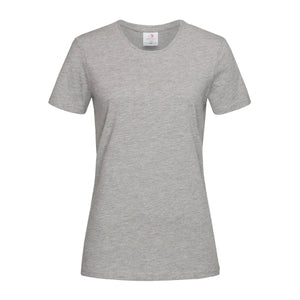 T-shirt Classic-t Fitted Women grey heather / XS - personalizzabile con logo