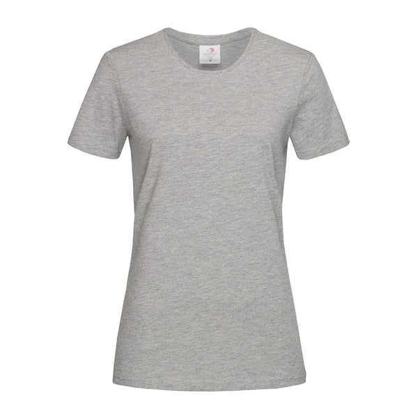T-shirt Classic-t Fitted Women grey heather / XS - personalizzabile con logo