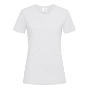 T-shirt Classic-t Fitted Women grigio / XS - personalizzabile con logo