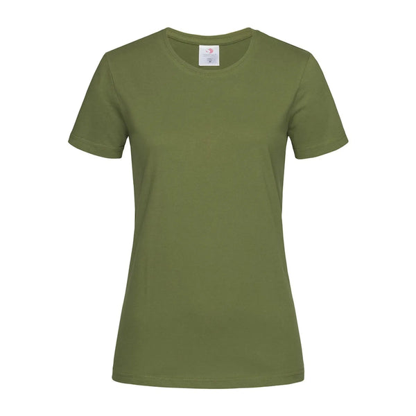 T-shirt Classic-t Fitted Women hunters green / XS - personalizzabile con logo