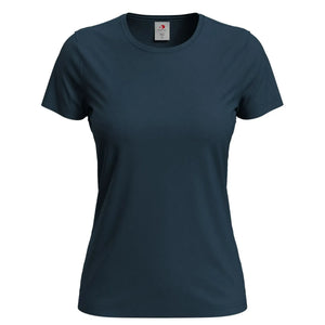 T-shirt Classic-t Fitted Women marina blue / XS - personalizzabile con logo