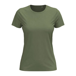 T-shirt Classic-t Fitted Women military green / XS - personalizzabile con logo