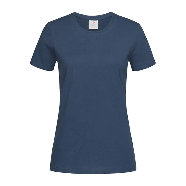 T-shirt Classic-t Fitted Women navy blue / XS - personalizzabile con logo