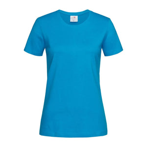 T-shirt Classic-t Fitted Women ocean blue / XS - personalizzabile con logo