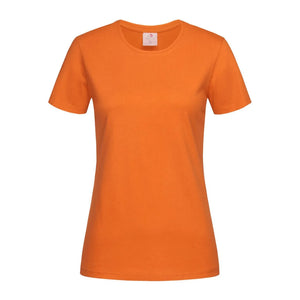 T-shirt Classic-t Fitted Women orange / XS - personalizzabile con logo