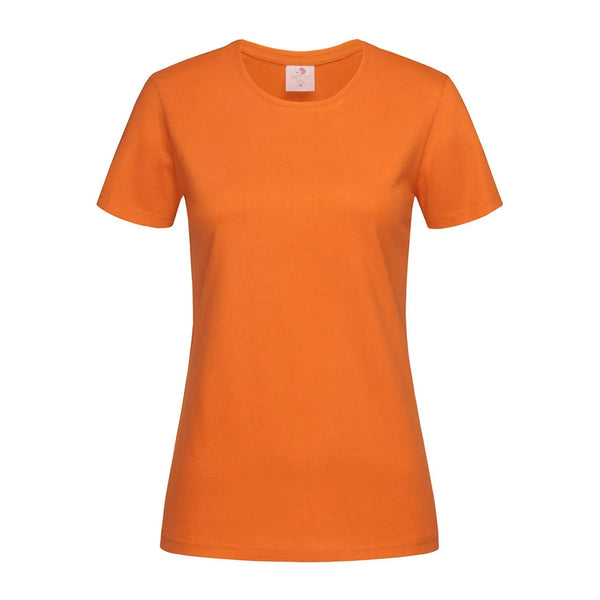 T-shirt Classic-t Fitted Women orange / XS - personalizzabile con logo