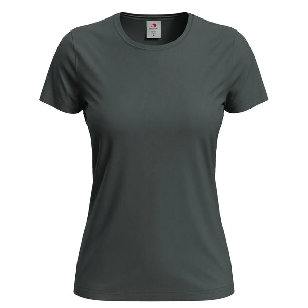 T-shirt Classic-t Fitted Women slate grey / XS - personalizzabile con logo