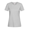T-shirt Classic-t Fitted Women soft grey / XS - personalizzabile con logo
