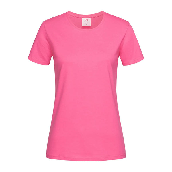 T-shirt Classic-t Fitted Women sweet pink / XS - personalizzabile con logo