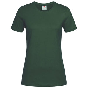T-shirt Classic-t Fitted Women verde / XS - personalizzabile con logo