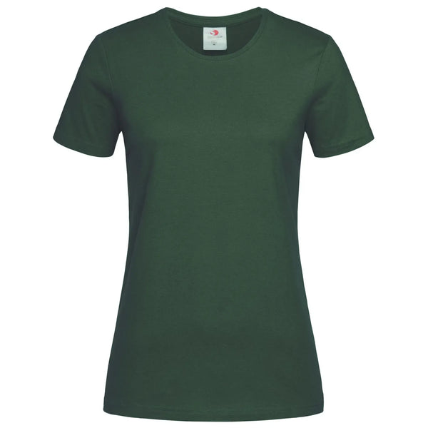 T-shirt Classic-t Fitted Women verde / XS - personalizzabile con logo