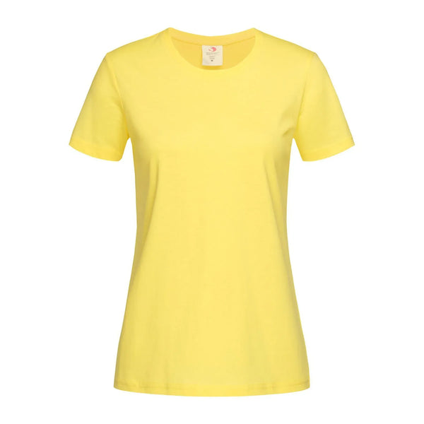 T-shirt Classic-t Fitted Women yellow / XS - personalizzabile con logo