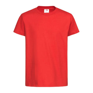 T-shirt Classic-t Kids rosso / XS - personalizzabile con logo