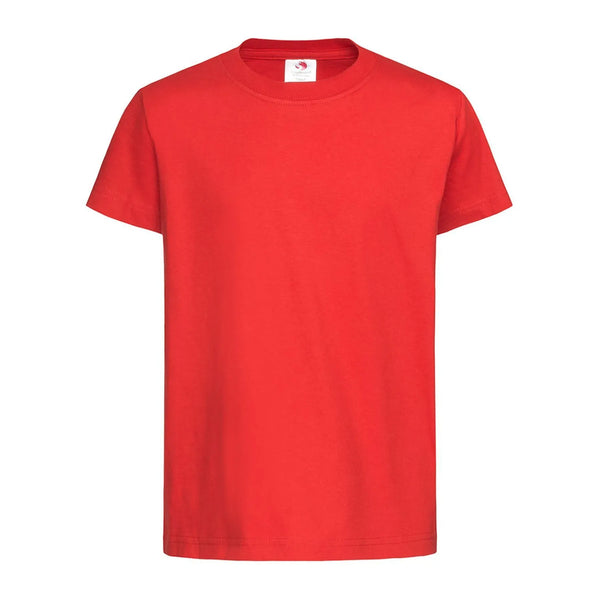 T-shirt Classic-t Kids rosso / XS - personalizzabile con logo