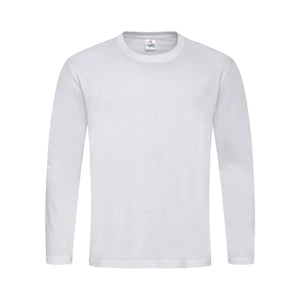 T-shirt Classic-t Long Sleeve bianco / S - personalizzabile con logo