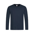 T-shirt Classic-t Long Sleeve blu / S - personalizzabile con logo